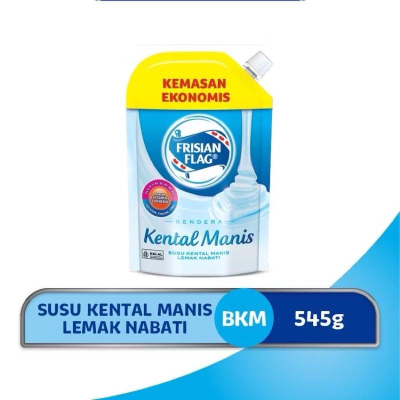

Frisian Flag Bendera Kental Manis Pouch 545gr