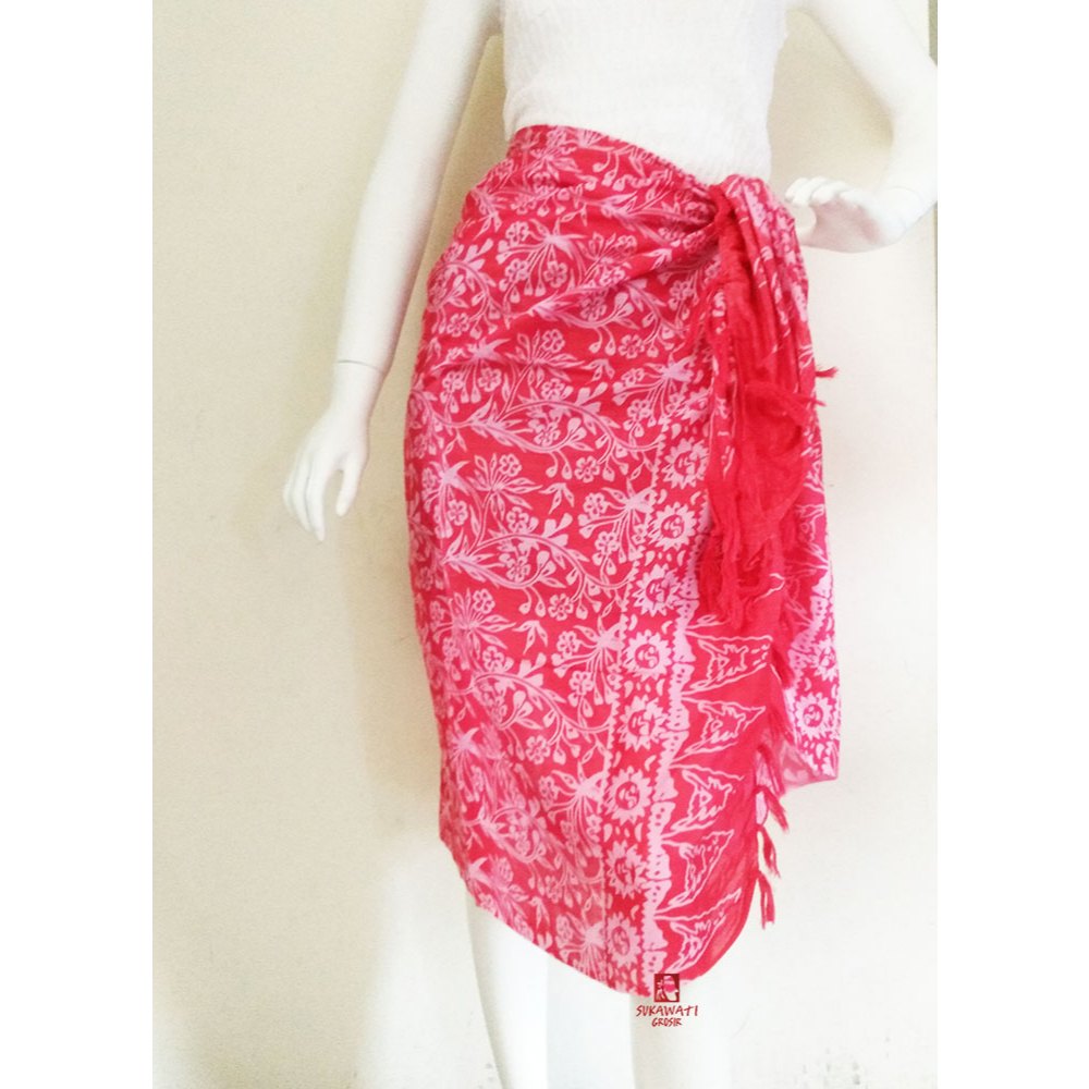 Kain Pantai Bali Batik - Kain Pantai Semanggi - Kain Pantai Rayon