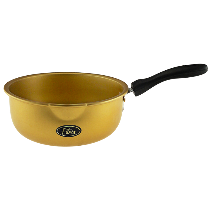 PANCI MIE FITRIA GOLD 18 CM MASPION JAWA/ PANCI SUSU EMAS ALUMINIUM