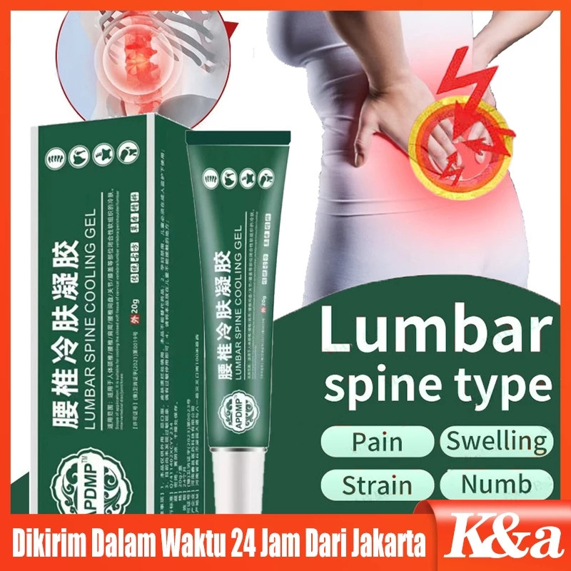 Lumbar Cold Compress Gel Pereda Nyeri Tulang Cream Lumbar Cold Compress Gel Ori Lumbar Spine Cooling