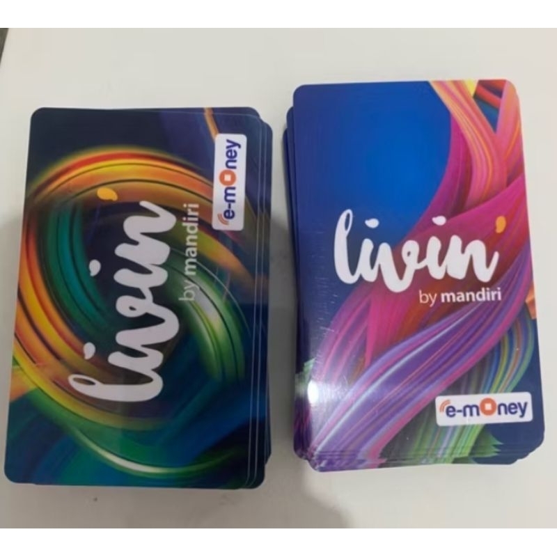 KARTU E MONEY MANDIRI TOLL E MONEY KARAKTER LIVIN NOT BRIZZI TAPCASH FLAZZ BCA MURAH