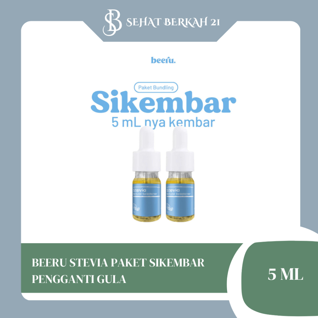 

Beeru Stevia Paket Sikembar Pengganti Gula