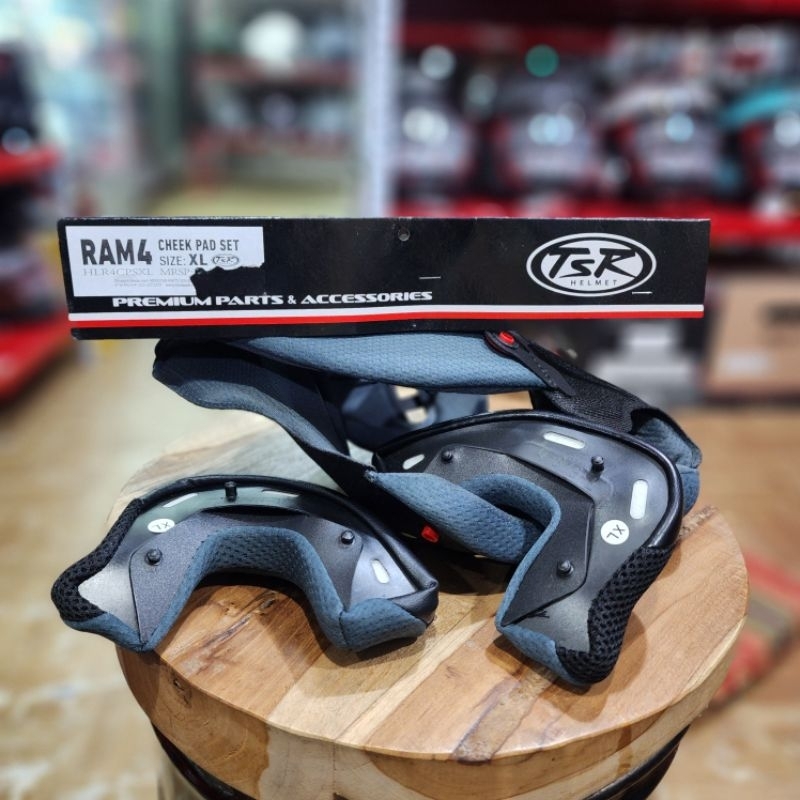 Busa set helm TSR ram4 ram5 vzram ukuran XL