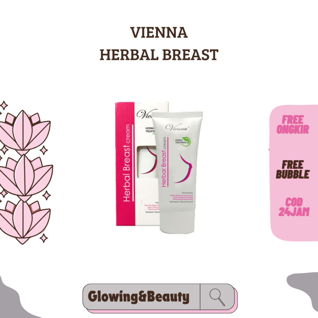 VIENNA HERBAL BREAST CREAM CICA+ SOLUTION BRIGHTENING & GLOWING