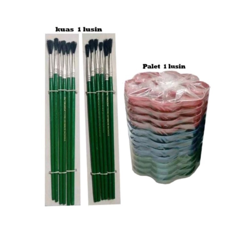 

KODE A45X PAKET LUKIS KUAS DAN PALLET CAT