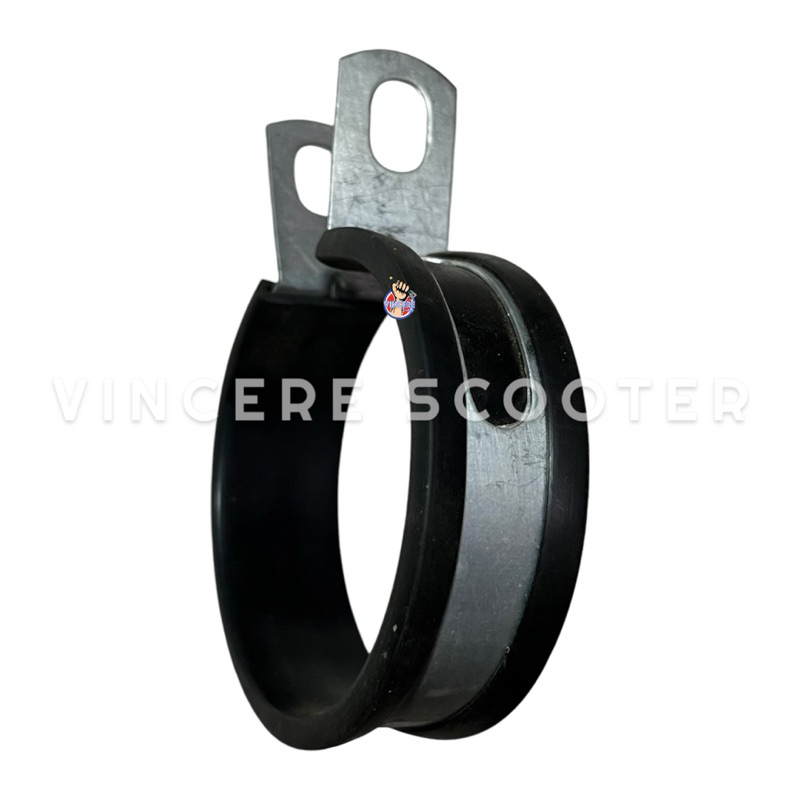 Klem Breket Pegangan Knalpot Racing Vespa
