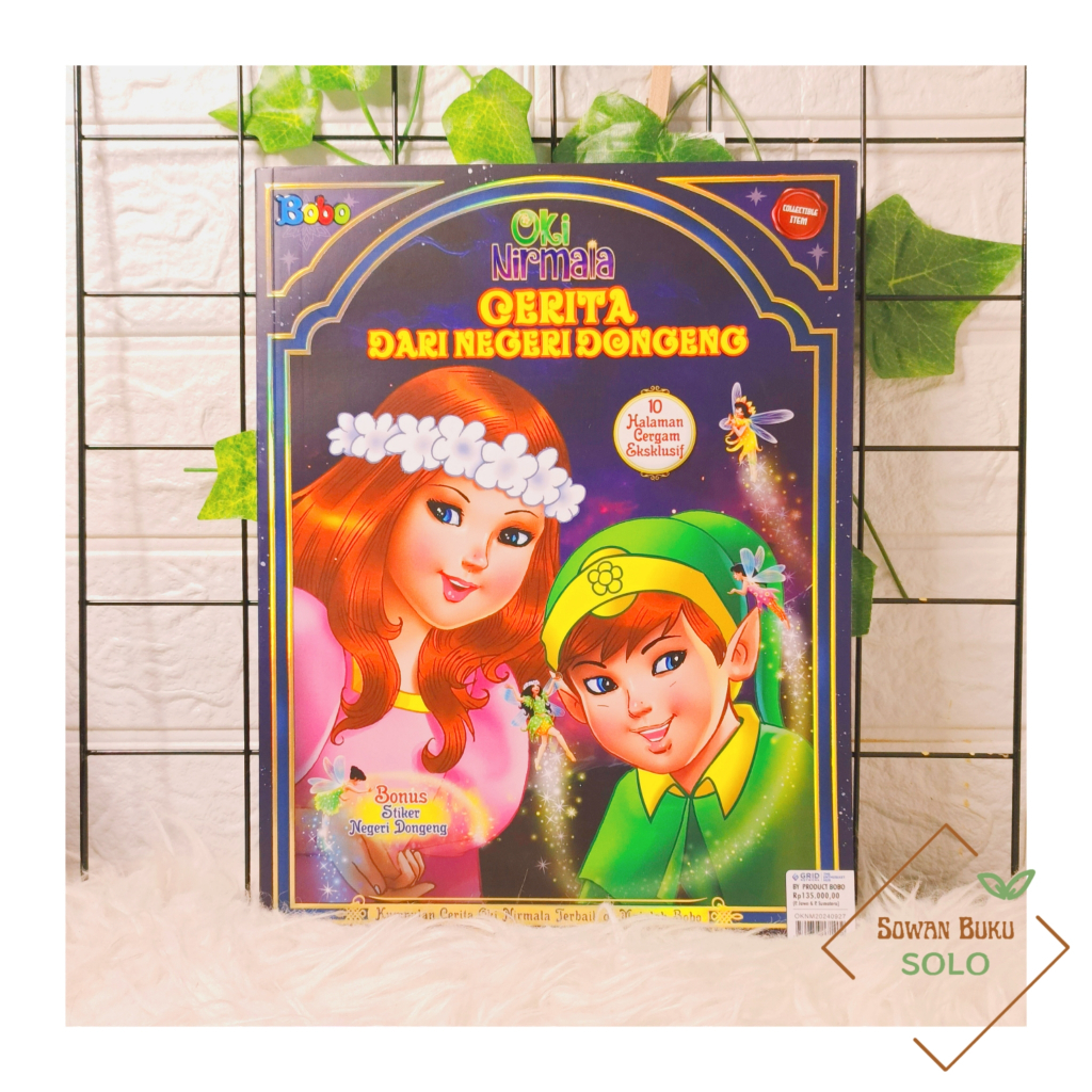 [Segel-Original] Majalah BOBO (ASLI dari PENERBIT) OKI NIRMALA Cerita Dari Negeri Dongeng