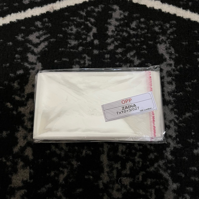 

Plastik OPP 7x10 Plastik seal perekat / Palstik aksesoris Makanan Isi 100 Lembar