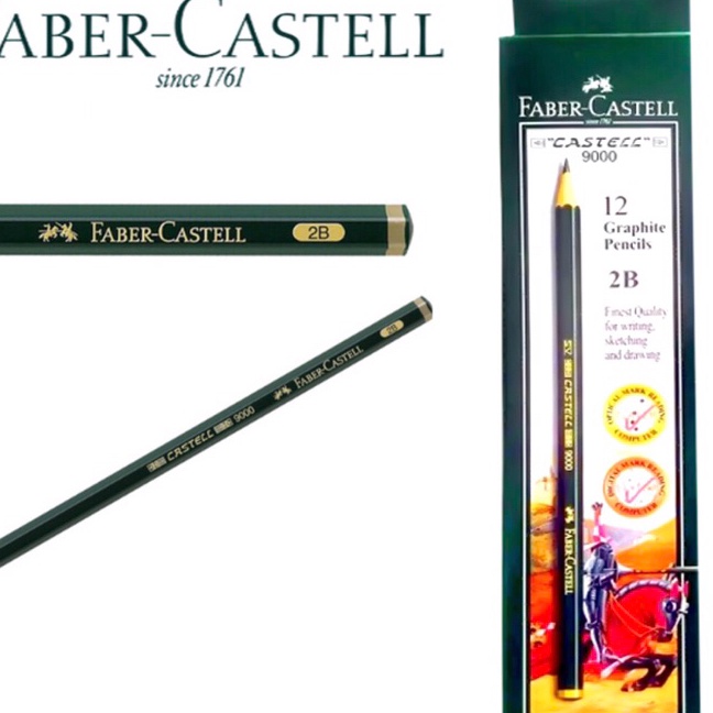 

KF7 Pensil Faber Castell 2b For Computer Fabercastell Lusinan Faber Castel