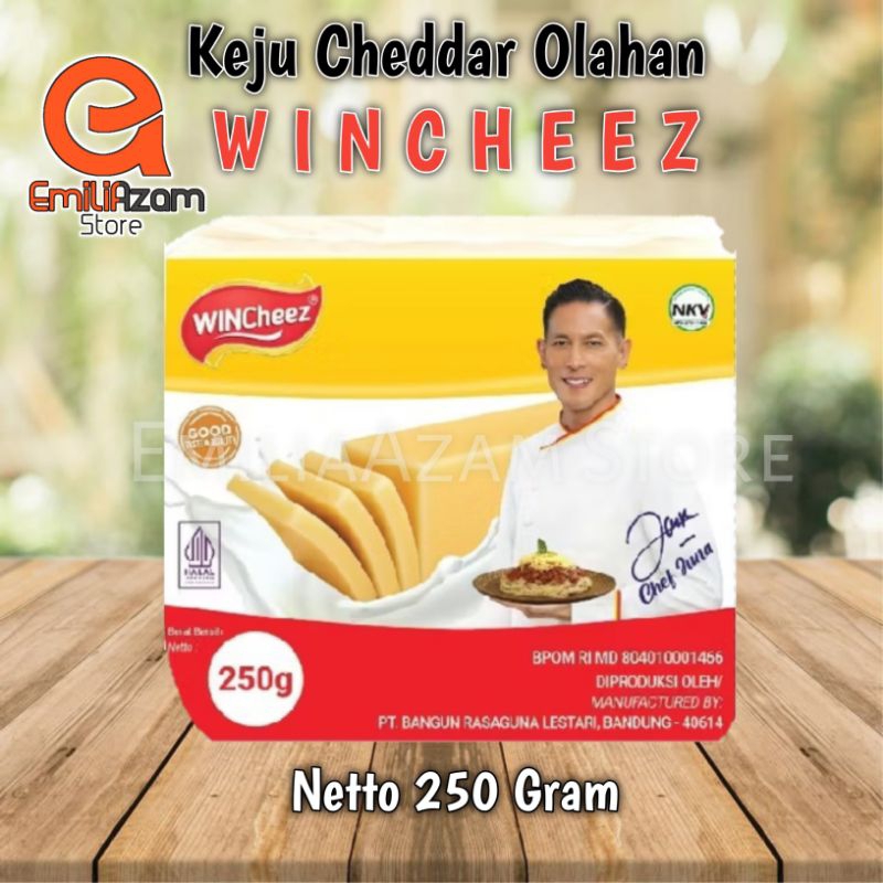 

Keju WINCHEEZ 250g / keju cheddar olahan