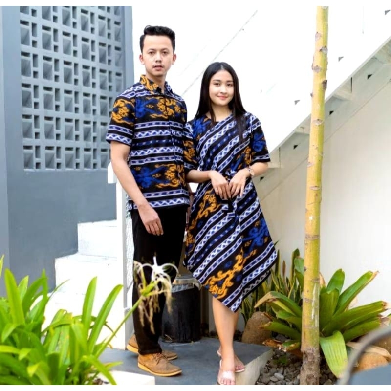 Baju Prewedding Couple Tenun / Baju Kondangan Couple Tenun/ Baju Prewedding Couple / Couple Tenun
