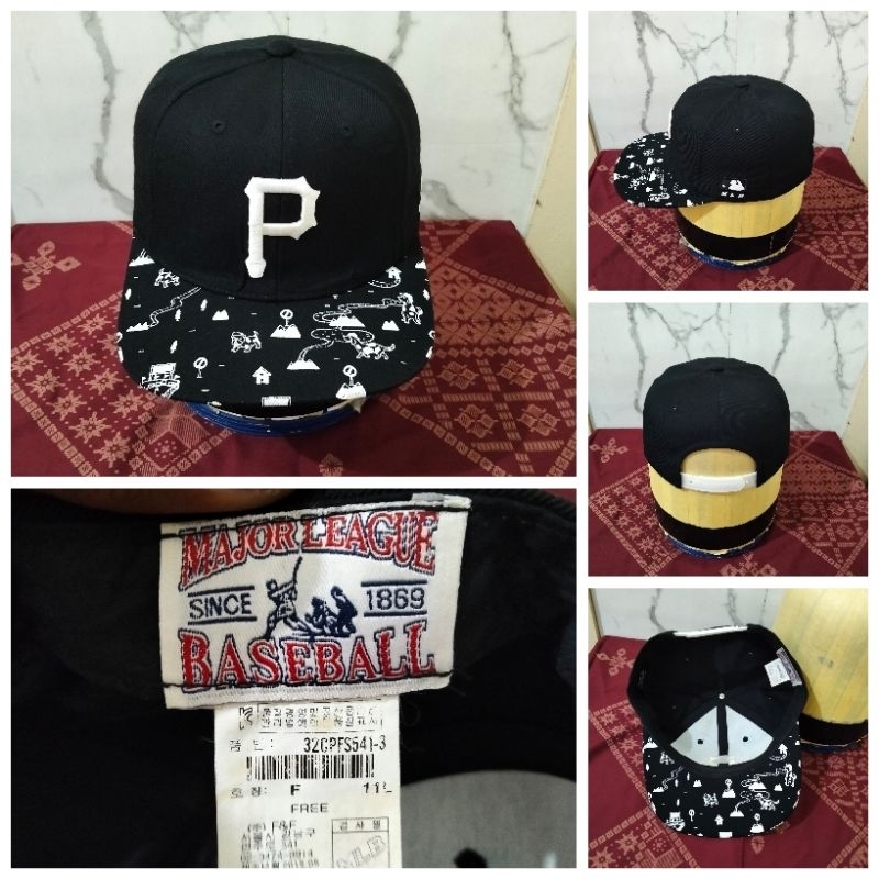 Topi Second MLB Logo P