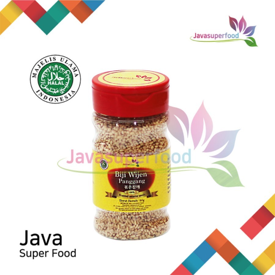

BIJI WIJEN PANGGANG / SESAME SEEDS ROASTED KOREA 50 GRAM HALAL