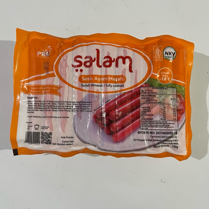 

SALAM SOSIS AYAM MERAH 750g