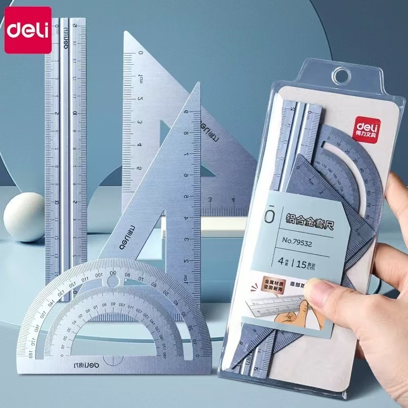 

PENGARIS RULER ALUMUNIUM GEOMETRY DRAWING - DELI 79532