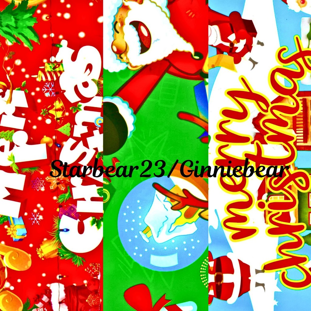 

kertas kado glossy merry christmas