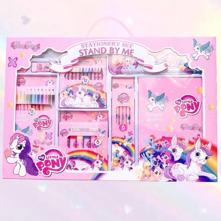 

ART B6I6 Set alat gambar little pony super komplit