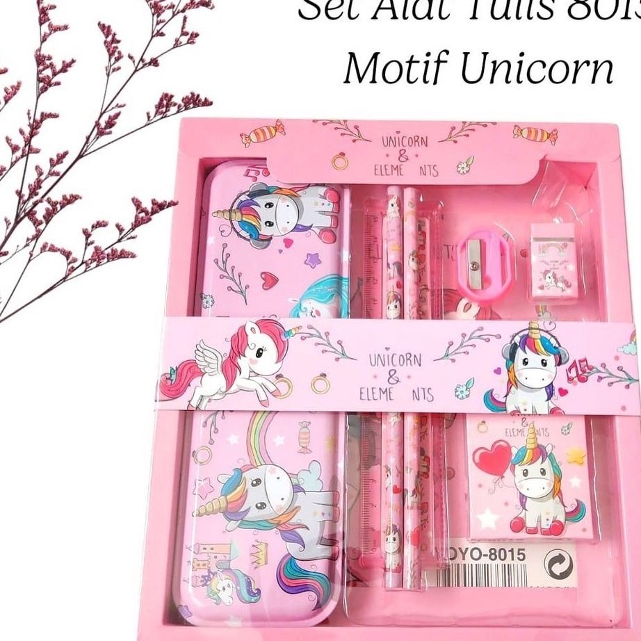 

FESTIVAL DISKON 815 Paket alat Tulis kotakpensil Souvenir Ulang Tahun ATK Set Anak karakter