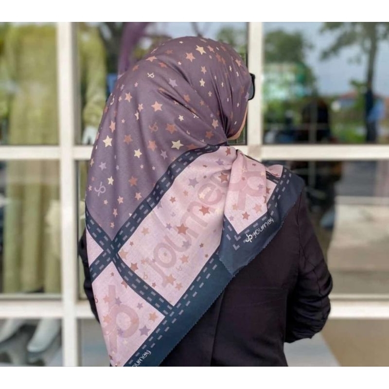 Jilbab journey kw segiempat motif journey kw jilbab segiempat motif journey