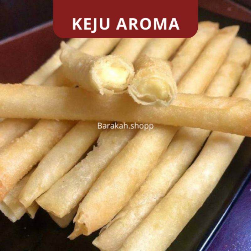 

Barakah Keju Aroma Isi 10 Pcs Cheese Roll