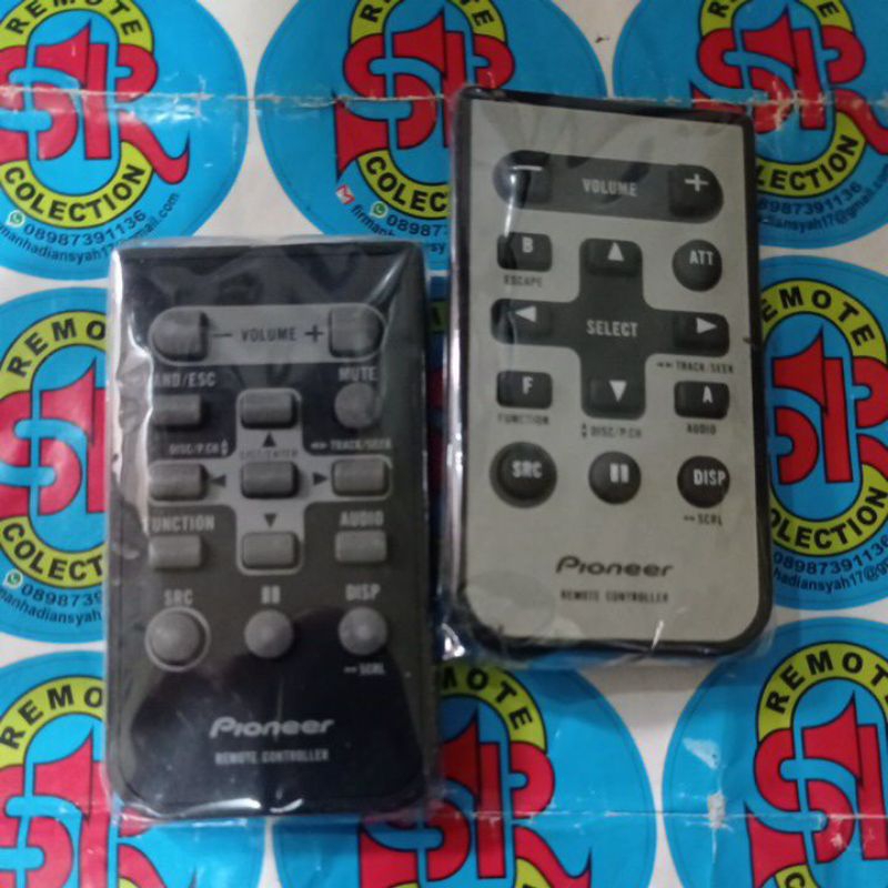 Remote audio car mobil pioneer ori