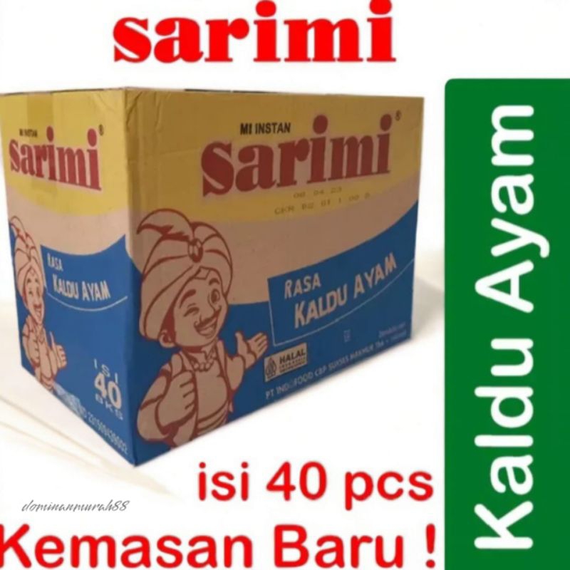 

SARIMI RASA KALDU AYAM 70 GRAM ( 1 DUS ISI 40 BUNGKUS ) / MIE INSTAN SARIMI / MIE KUAH