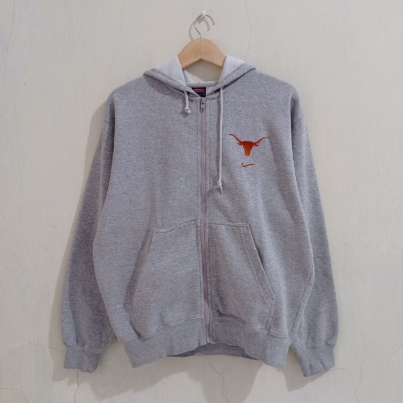 HOODIE NIKE TEAM,TEXAS GREY ( L/XL )