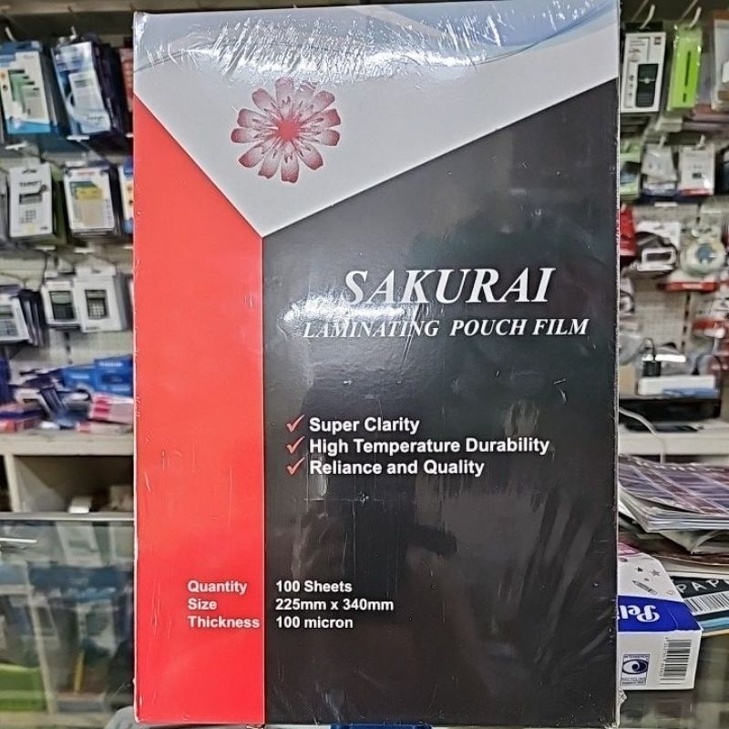 

Laminating pouch film sakurai F4/ mika laminasi panas sakurai folio