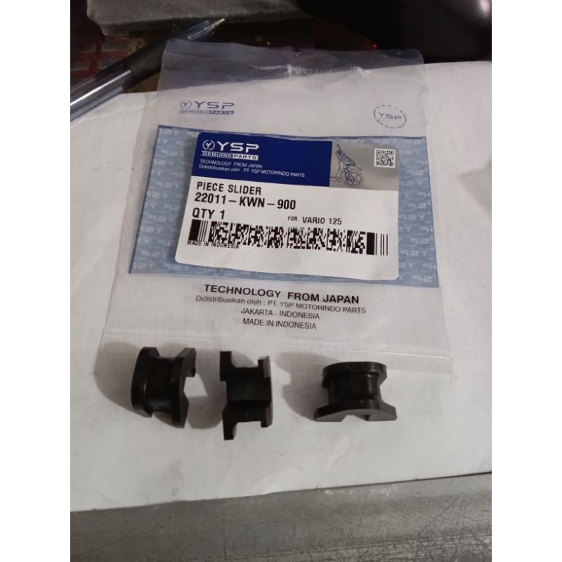 Piece Slider KWN Vario 125 Part Number : 22011-KWN-00, 22011-K1N-V01 YSP