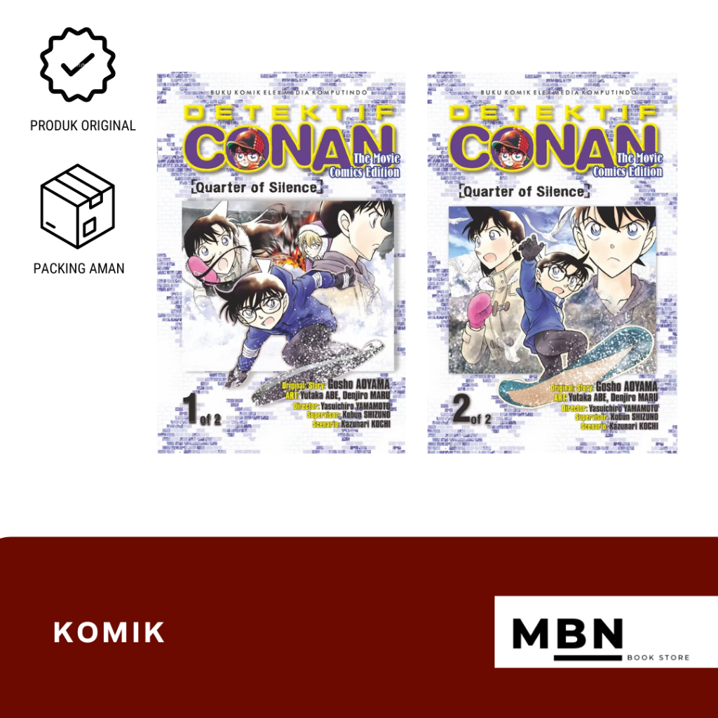 Komik Detektif Conan The movie : Quarter of silence