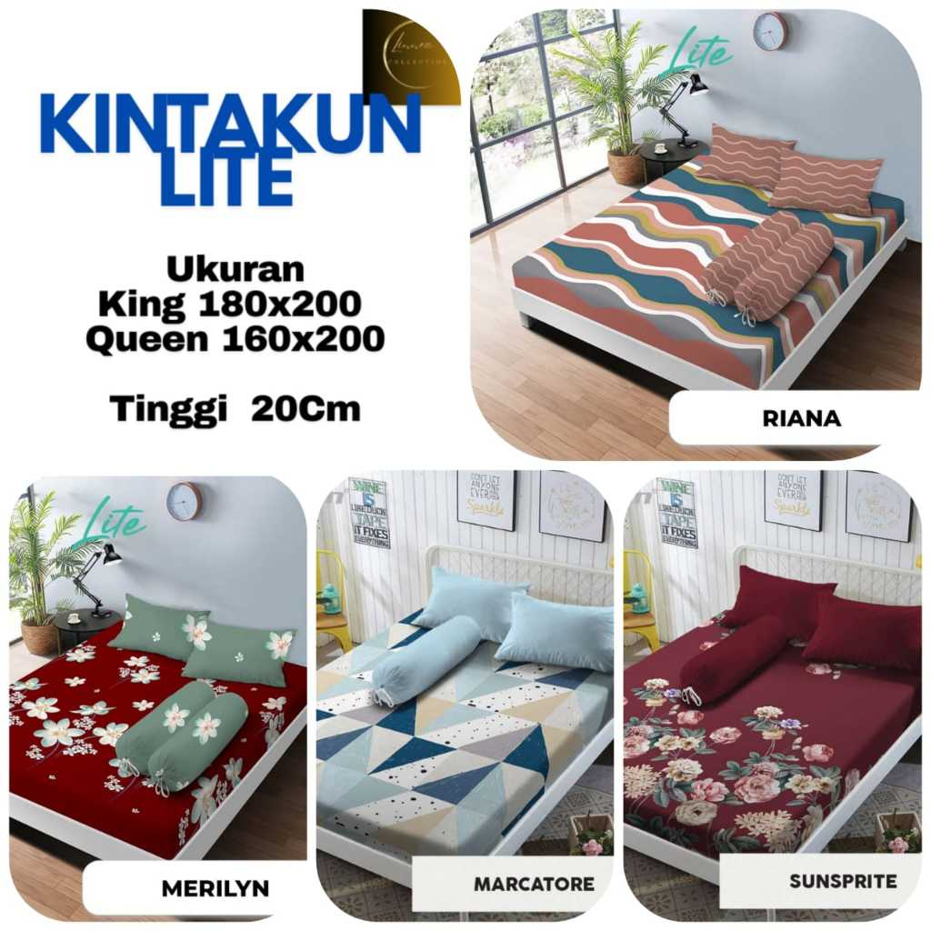 DEW Sprei Kintakun Sprei 180X200 Sprei 160x200 T20 LITE/Sprei Kintakun 180x200/Sprei Kintakun