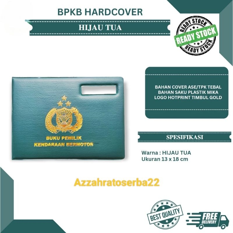 

Cover Sampul BPKB Motor/Mobil HardCover Bahan Tebal High Quality (Azzahratoserba22)