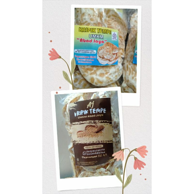 

Cemilan Keripik Tempe Gurih Renyah 250 Gr