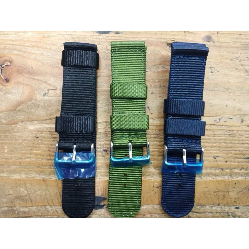 strap jam tangan nylon murah tali jam tangan kanvas nilon kuat watt