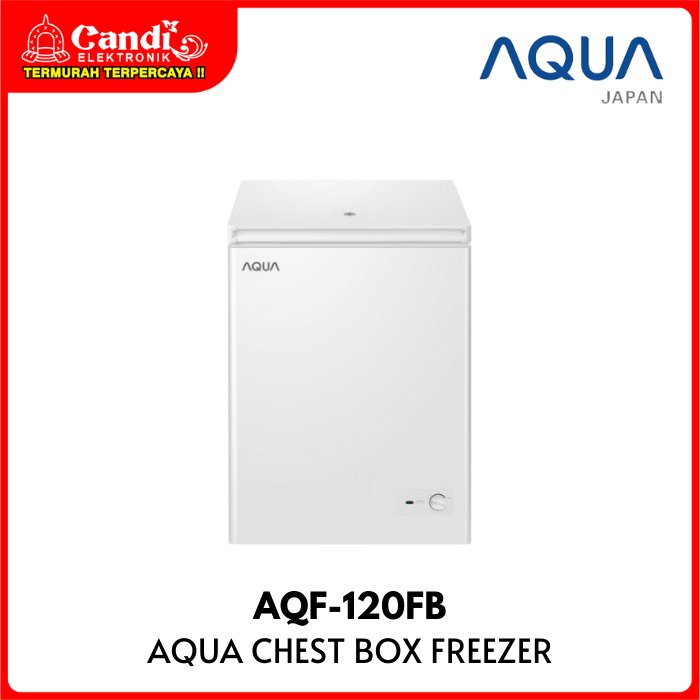 AQUA Japan Chest Box Freezer Kapasitas 100 Liter Dual Function AQF-120FB