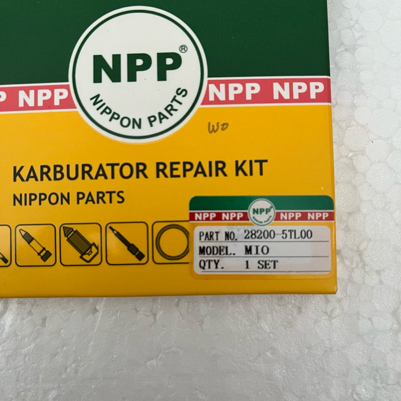 REPAIR KIT KARBU MIO SPROTY MIO SMILE ORIGINAL NPP