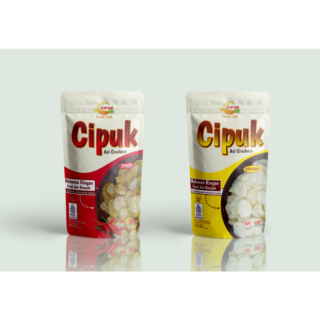 

Cipuk Aci Kerupuk Pedas Gurih 145gr