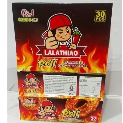 

Lalathiou Roll Protein kedelai rasa daging sapi (30pcs)