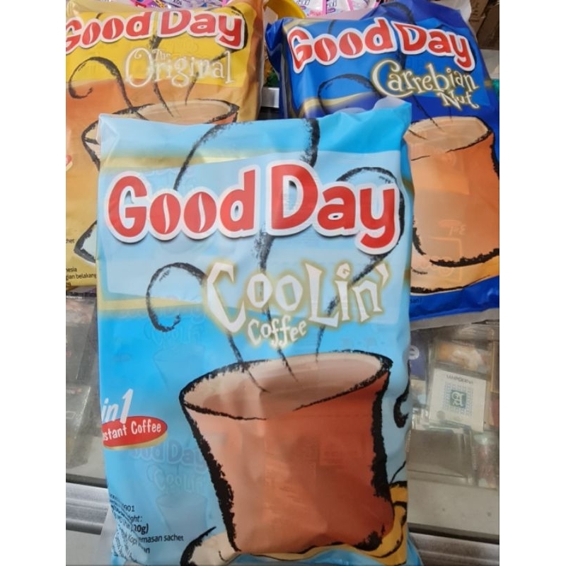 

Kopi Good Day Carrebian Nut/ Original/ Collin 1 Pak isi 5 Renceng (50 Pcs)