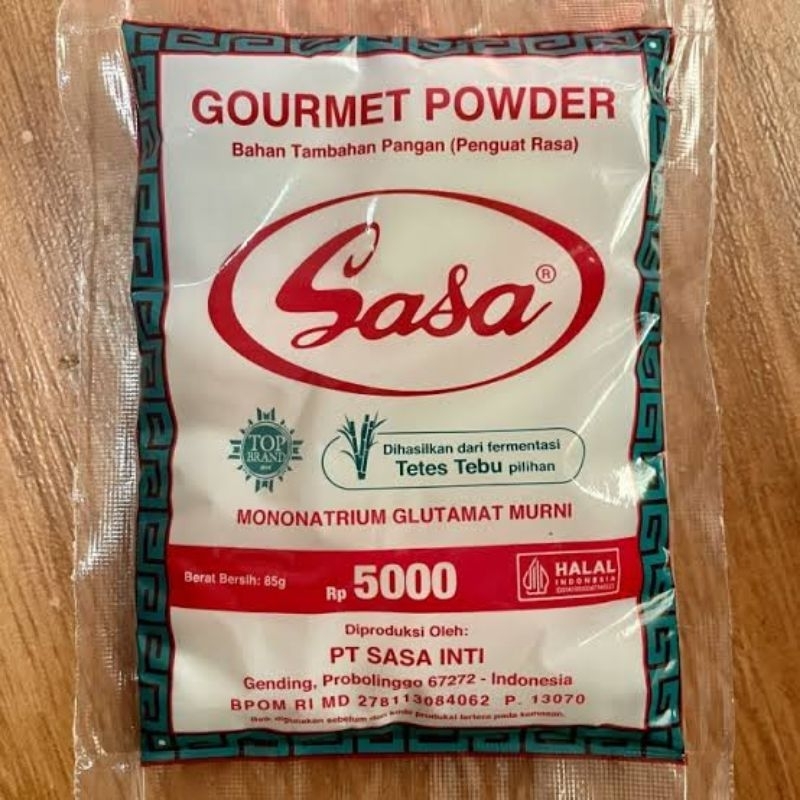 

Bumbu Penyedap Rasa Masak Sasa MSG kemasan 85 gr