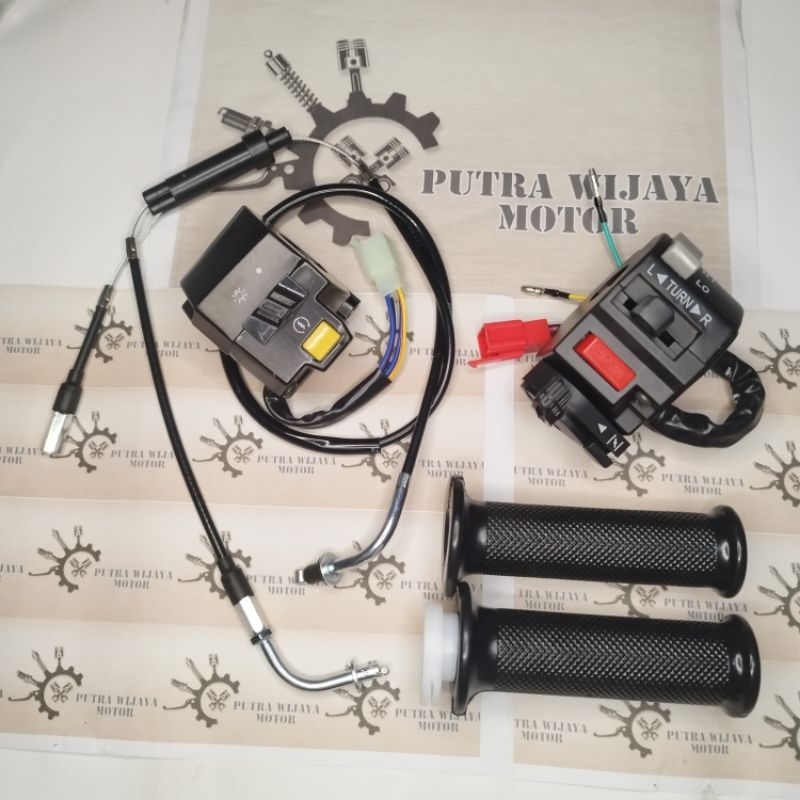 PAKET KABEL GAS + SAKLAR SET 4US FIZR FIZ R FORCE ONE