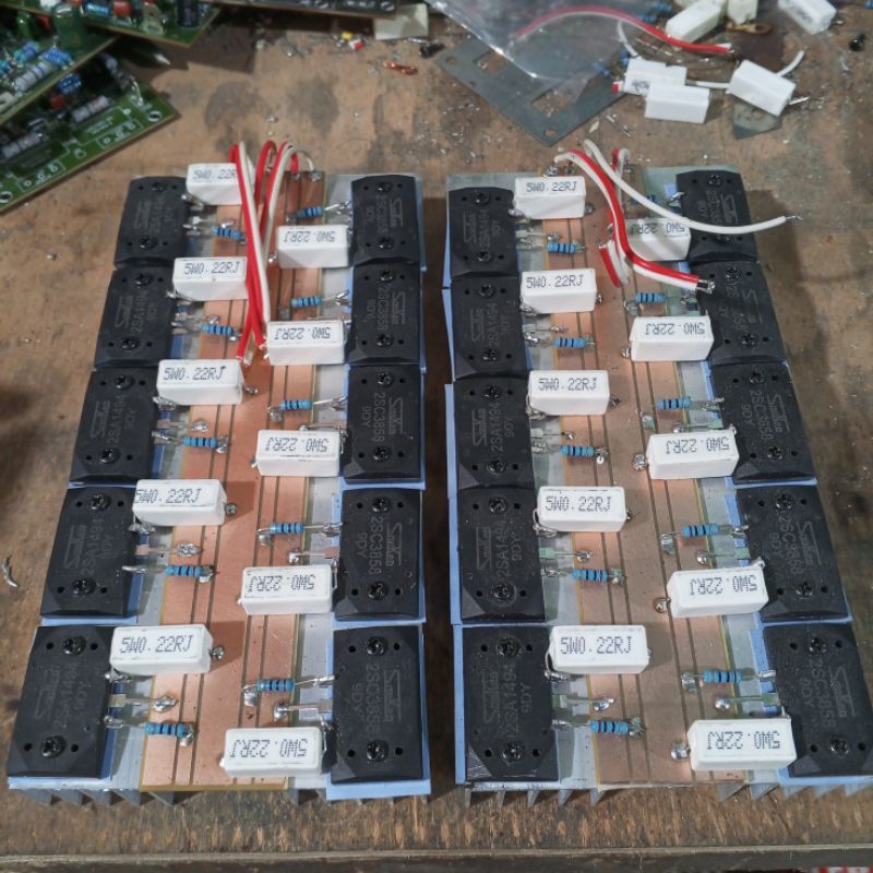 promo beli 1 dapat 2 pasang Final 5 SET TRANSISTOR SANKEN tinggal pasang driver socl 506/504