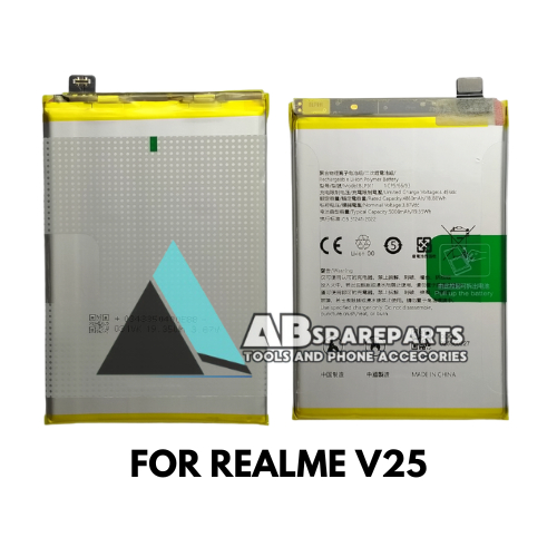 Baterai Batre Batrai Batteray Realme V25 Blp911 Original BT-ACC
