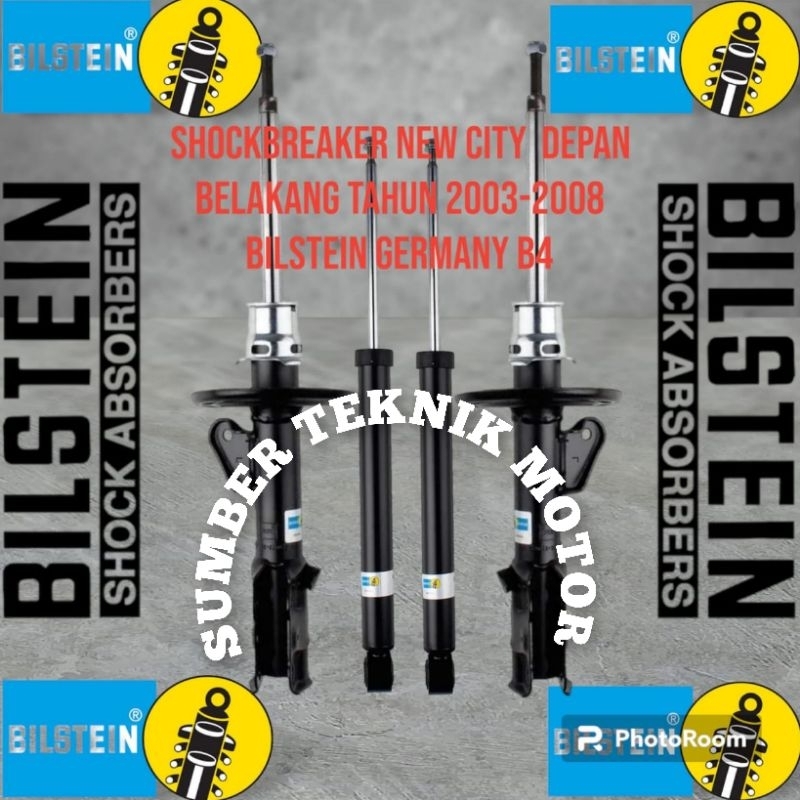SHOCK BREAKER HONDA NEW CITY DEPAN BELAKANG BILSTEIN B4