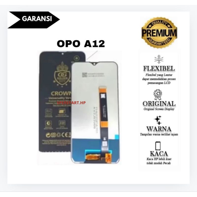 LCD TOUCHSCREEN OPO A12 FULLSET ORIGINAL/OPO A12 ORIGINAL