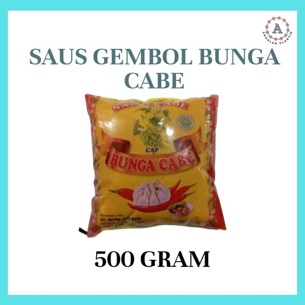 

SAUS GEMBOL BUNGA CABE 500GR ENAK MURAH