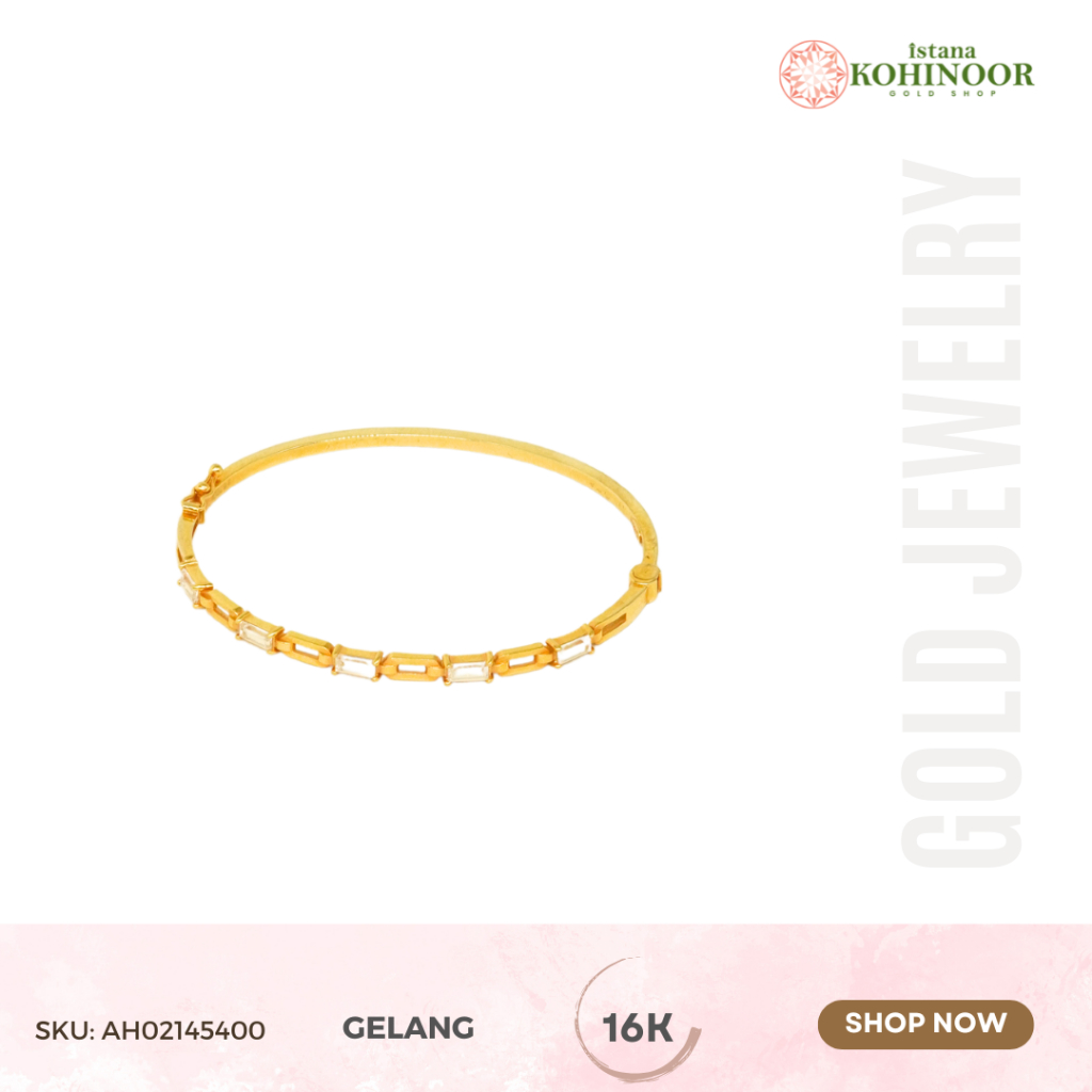 KOHINOOR EMAS GELANG BRACELETS EMAS GOLD VARIASI 16K