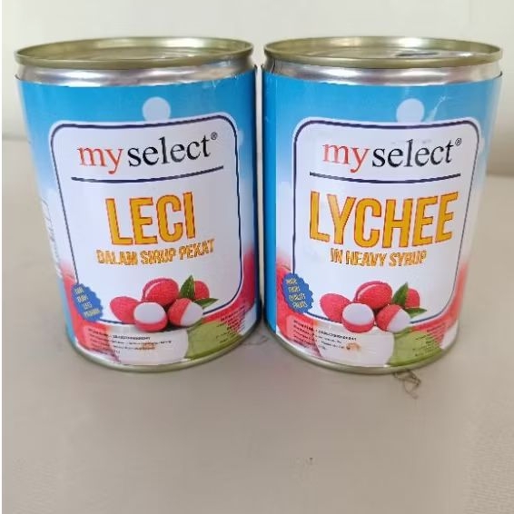 

MY SELECT LYCHEE IN HEAVY SYRUP / LYCHEE KALENG / LECI KALENG