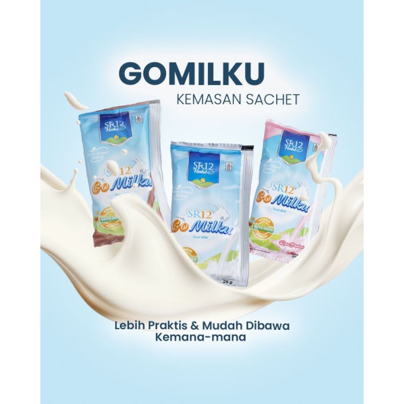 

GOMILKU PREMIUM SR12 SUSU KESEHATAN (10 SACHET)