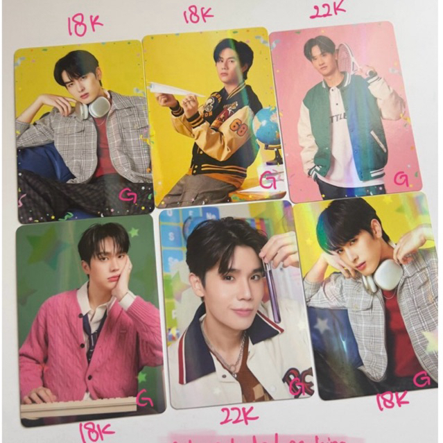 COLLECTIBLE CARD CC BOYS BOOKFAIR GMM WINNY TAY TAWAN